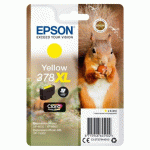 EPSON SQUIRREL ENCRE JAUNE CLARIA PHOTO HD ÉCUREUIL 378XL -  AUTHENTIQUE