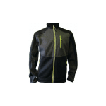 VESTE POLAIRE TRICOTÉE TAILLE M VERT FONCÉ / NOIR / VERT CITRON TERRAX