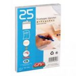 GPV PAQUET DE 25 ENVELOPPES AUTO-ADHÉSIVES 90 GRAMMES COD EXPRESS FORMAT 114X162 MM
