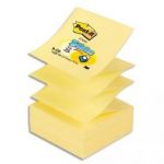 POST-IT RECHARGE Z-NOTES 100 FEUILLES 7,6 X 7,6 CM JAUNE