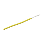 FIL ÉLECTRIQUE RS PRO 0,05 MM² 30 AWG, 300 V, ETFE JAUNE, 50M ( PRIX POUR BOBINE DE 50 MÈTRES )