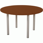 TABLE RONDE AZARI 4 PIEDS DIAMÈTRE 120 CM T.1318 - MANUTAN