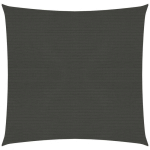 VOILE D'OMBRAGE 160 G/M² ANTHRACITE 5X5 M PEHD