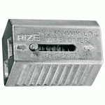 BLOC CÂBLE - POUR SUSPENSIONS - CÂBLES DE 2,5 À 3 MM - PAR 20 - WIRECLIP BRICOZOR