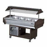 BUFFET DE SERVICE FROID ITALINOX - 4 BACS GN 1/1