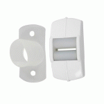 GUIDE DE SANGLE DESIGN POUR VOLET ROULANT - POSE VERTICALE - BLANC TORBEL