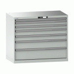 LISTA - ARMOIRE À TIROIRS (HXLXP) 85 X 102,3 X 57,2CM KEY LOCK R7035