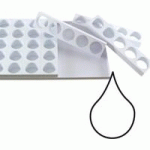 MATFER - PLAQUE MULTIMOULE 35 GÂTEAUX PLASTIQUE 90 X 58 MM - 350018
