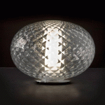 OLUCE RECUERDO - LAMPE DE TABLE LED EN VERRE