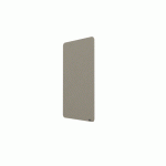 PANNEAU ACOUSTIQUE POUR PLAFOND JULIA EN PET 12 MM - FIXATION PAR CÂBLES POUR PLAFONDS DURS - FORME RECTANGLE - L 70 X H 120 CM - SABLE