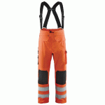 PANTALON DE PLUIE HAUTE VISIBILITÉ T: M ORANGE FLUO - MANUTAN COLLECTIVITÉS