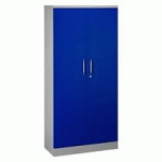ARMOIRE PORTES BATTANTES COULEURS FUN H 195 CM