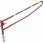 BARRIÈRE À BÉTONNER AVEC SERRURE TRIANGULAIRE-3500 MM - SCHAKE