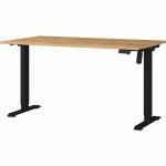 BUREAU RÉGLABLE ÉLECTRIQUE GW-PROFI 2.0 - 140CM - CHÊNE - GERMANIA