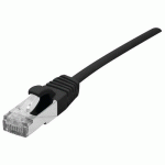 CORDON PATCH BLINDÉ RJ45 FIN NOIR 3M CAT 6A S/FTP LSOH SNG - DEXLAN