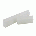 GLISSIÈRE FRIGO ENCASTRABLE - PLASTIQUE BLANC BRICOZOR