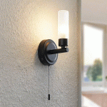LINDBY VINZA APPLIQUE MURALE, NOIR