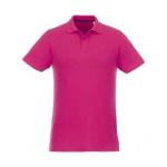 POLO MANCHES COURTES HOMME HELIOS MAGENTA