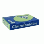 PAPIER A4 COULEUR VERT MENTHE 160 G CLAIREFONTAINE TROPHÉE COULEURS VIVES - RAMETTE DE 250 FEUILLES