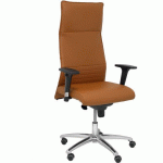 FAUTEUIL DE DIRECTION ALBACETE CUIR - MARRON