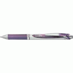 LOT DE 7 - STYLO ROLLER ENCRE GEL ENERGEL BL77, LILAS