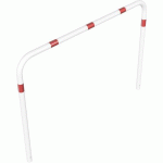 ARCEAU À BANDES RÉFLÉCHISSANTES-2000X1400MM-BLANC/ROUGE - SCHAKE