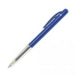 BIC STYLO À BILLE POINTE MOYENNE RÉTRACTABLE ENCRE BLEUE CORPS PLASTIQUE COULEUR M10