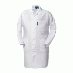 BLOUSE DE TRAVAIL HOMME EN TISSU MÉLANGÉ BLANC