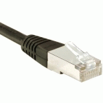 CORDON RJ45 CATÉGORIE 6 S/FTP NOIR - 10 M - CUC