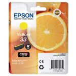 EPSON CARTOUCHE D'ENCRE ORANGE 33 (C13T33444010) - CLARIA PREMIUM INK - COULEUR: JAUNE