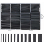 GABRIELLE - GAINE THERMORETRACTABLE NOIRE 625PCS GAINE THERMO RETRACTABLE GAINES THERMORETRACTABLES UN ASSORTIMENT DE 8 TAILLES 1 – 10 MM,GU.B/BON