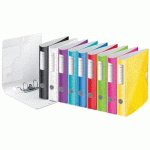 LOT DE 2 - CLASSEUR ACTIVE WOW, 180 DEGRÉS, 80 MM, NOIR