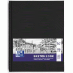 SKETCHBOOK OXFORD ART BROCHURE A4 192P 100G NOIR