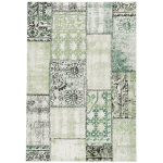 KARAT - TAPIS DE SALON COTON RÉSISTANT AUX UV VERT 160 X 230 CM - VERT