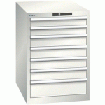 ARMOIRE BLANC GRIS 564X725X800 AVEC 7 TIR. 75KG _ 14.367.180 - LISTA