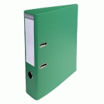 CLASSEUR À LEVIER PVC A4 DOS DE 70MM. - VERT - LOT DE 10