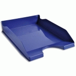 CORBEILLE À COURRIER ECO EN POLYSTYRÈNE, BLEU - DIMENSIONS : L25,5 X H6,5 X P34,5 CM - LOT DE 7