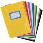 PROTÈGE-CAHIER FORMAT A5, GRAVÉ (PAILLE), EN PP - LOT DE 100