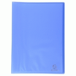 PROTÈGE-DOCUMENTS EN POLYPROPYLÈNE SEMI RIGIDE CHROMALINE 60 VUES - A4 - BLEU - LOT DE 12