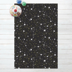 MICASIA - TAPIS EN VINYLE - DRAWN STARRY SKY WITH GREAT BEAR - PORTRAIT 3:2 DIMENSION HXL: 60CM X 40CM