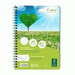 CAHIER RECYCLÉ FOREVER PREMIUM A5 - PETITS CARREAUX - 120 PAGES