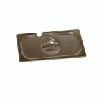 COUVERCLE BAC GASTRONOMIQUE GN1/4 AVEC ENCOCHE