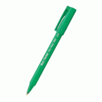 LOT DE 2 - STYLO FEUTRE PENTEL BALL R50 À CAPUCHON POINTE 0,8 MM - ÉCRITURE FINE VERT