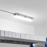 ARCCHIO LUMINAIRE POUR PIÈCES HUMIDES LED RAO, LONGUEUR 61,8 CM, SET DE 2 PIÈCES