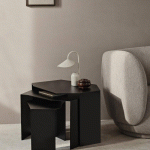 FERM LIVING LAMPE À POSER LED RECHARGEABLE ARUM, BEIGE, INTENSITÉ