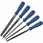 JEU DE 5 LIMES MI-DOUCES - LONGUEUR 200 MM - EXPERT EXPERT BY FACOM