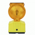 LAMPE DE CHANTIER SOLAIRE CLIGNOTANTE AUTOMATIQUE - TALIAPLAST - 500204