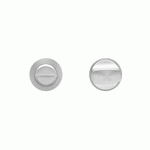 MINI-ROSACE RONDE EN INOX SATINÉ Ø30 MM - SÉRIE EZ140 - CONDAMNATION KARCHER DESIGN