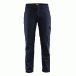 PANTALON DE TRAVAIL INDUSTRIE FEMME MARINE/BLEU ROI TAILLE 50 - BLAKLADER