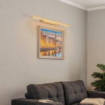 QUITANI TALON APPLIQUE POUR TABLEAU LED LAITON ANODISÉ